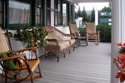 Mt. Coolidge Motel Porch